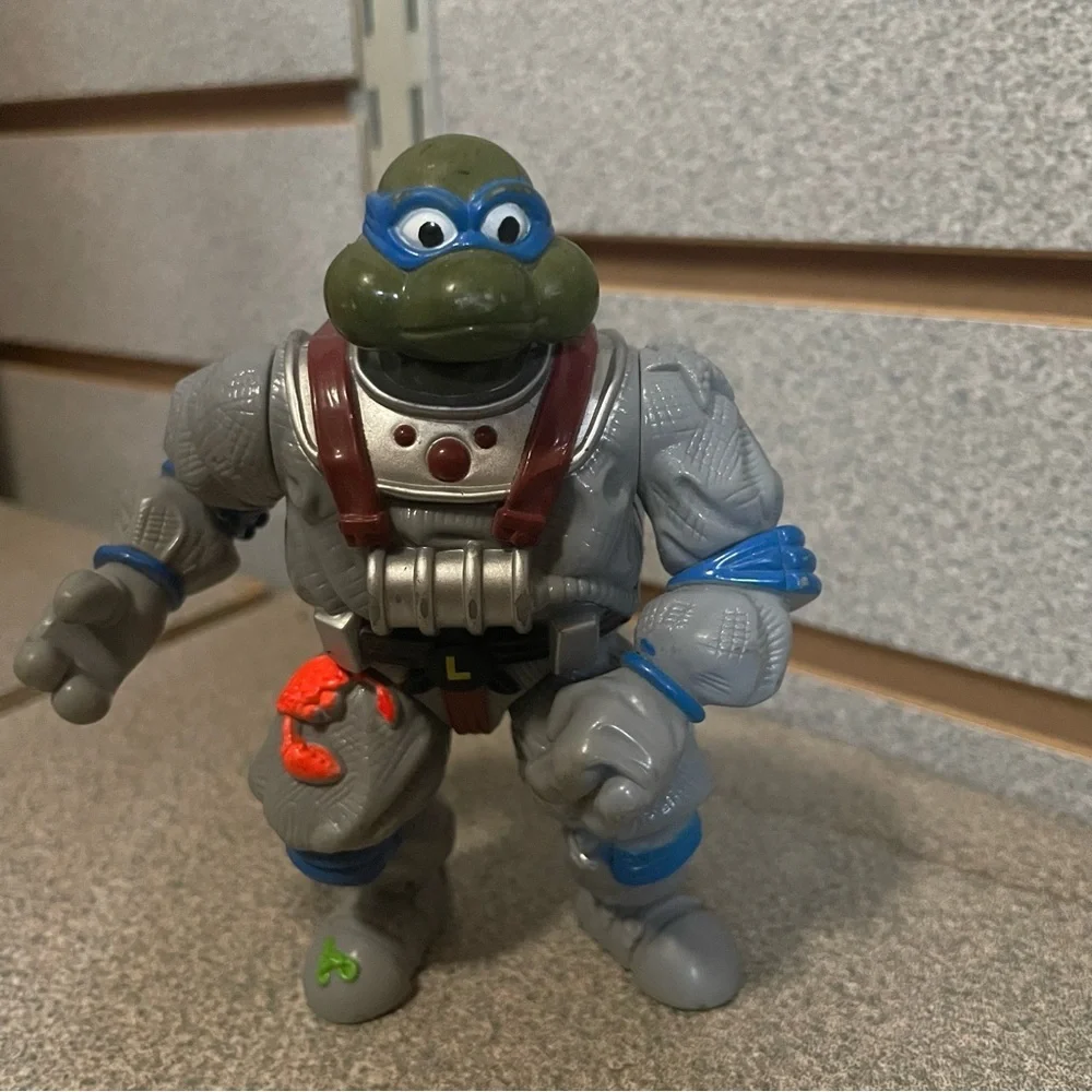 TMNT Adventurers Deep Sea Diver Leo Leonardo Figure‎ diving Ninja Turtles